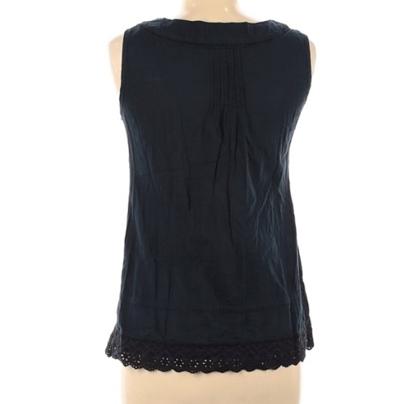 Chaudry KC embroidered bohemian sleeveless tunic top medium - Picture 7 of 8